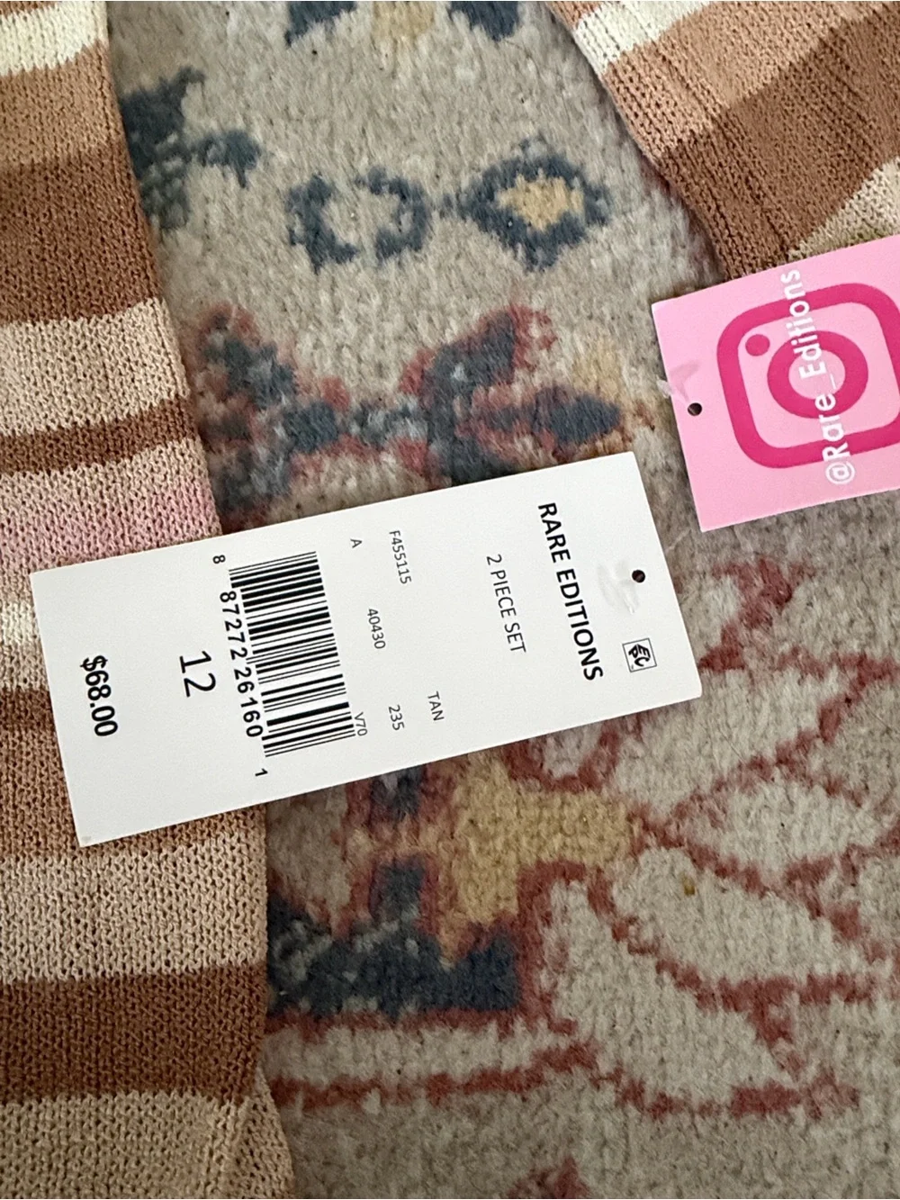 Absolutely Gorgeous Rare Edition Girls Sweater Dress with Reversible Sherpa Vest